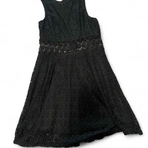 Iris Black Formal Kids Dress